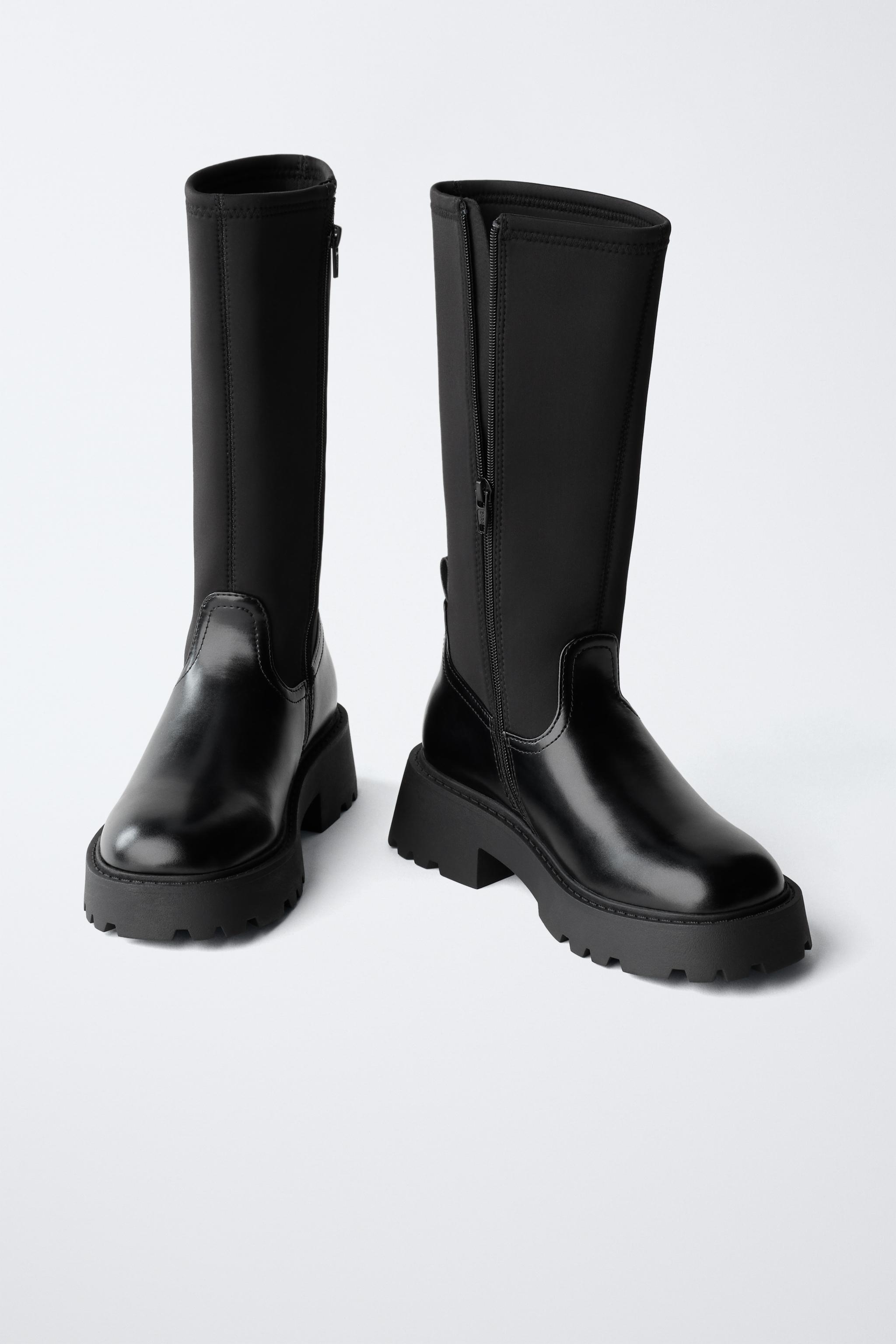 HIGH SHAFT SOCK BOOTS